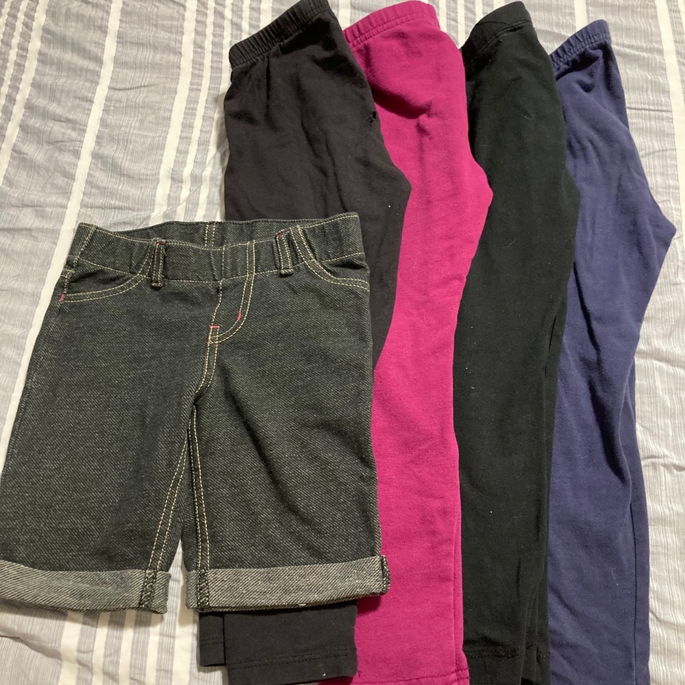 4t girls legging lot